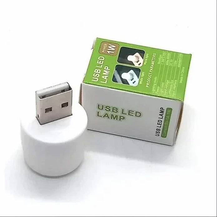 Multi Purpose Mini USB LED Light - Cool White(Pack of 5)