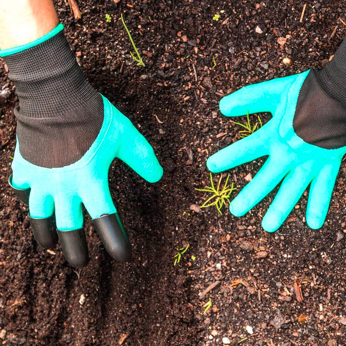 Heavy Duty Gardening Gloves, Washable with ABS Claws for Gardening, Pruning, Digging, Planting Etc.