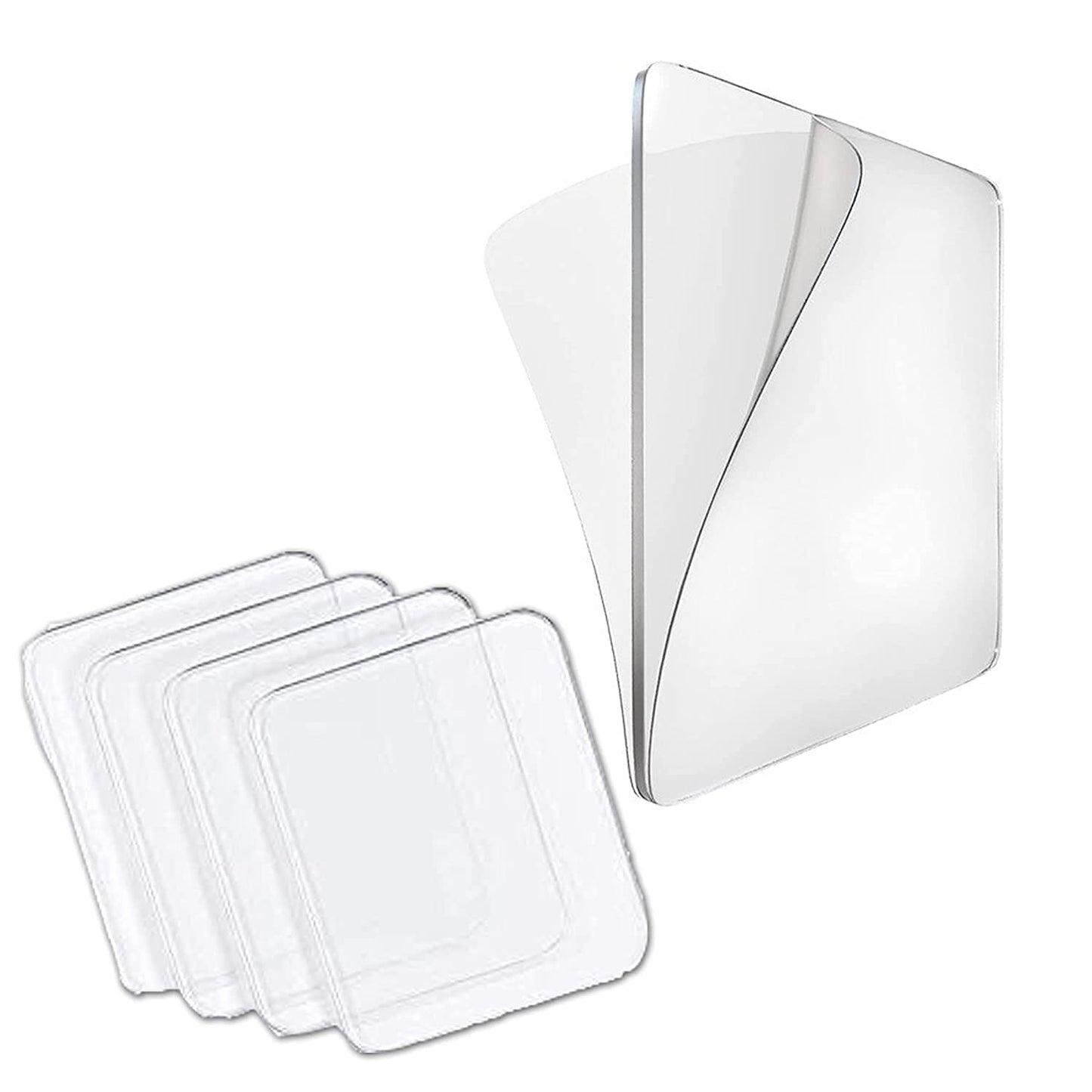 Double Sided No Trace Sticker Pads, Mounting Tape, Super Strong Heavy Duty Washable, Clear Reusable, Multipurpose Adhesive.