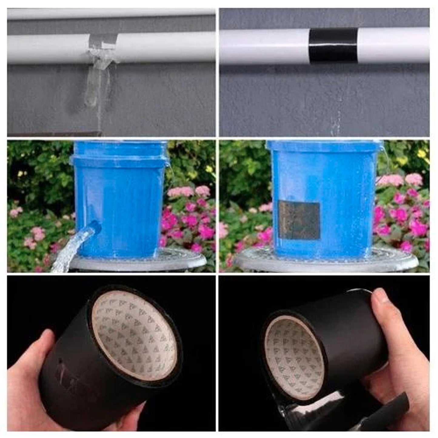 Flex tape Strong Rubberized Waterproof Adhesive Sealant Tape Instantly Stops Leakages. Permanent Repair for Roof Leaks, Surface Crack, Water tank etc.