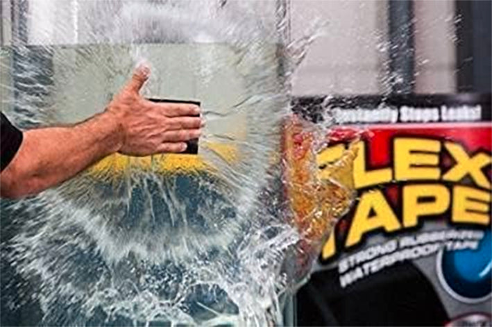 Flex tape Strong Rubberized Waterproof Adhesive Sealant Tape Instantly Stops Leakages. Permanent Repair for Roof Leaks, Surface Crack, Water tank etc.