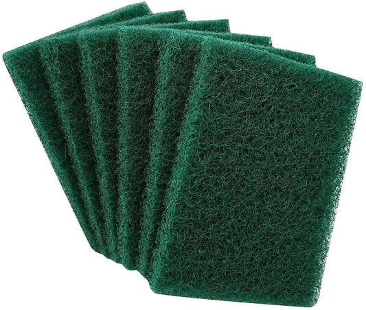 CLEANING SCRUB PADS, AQUA GREEN - MEDIUM HARDNESS(PACK OF 12)