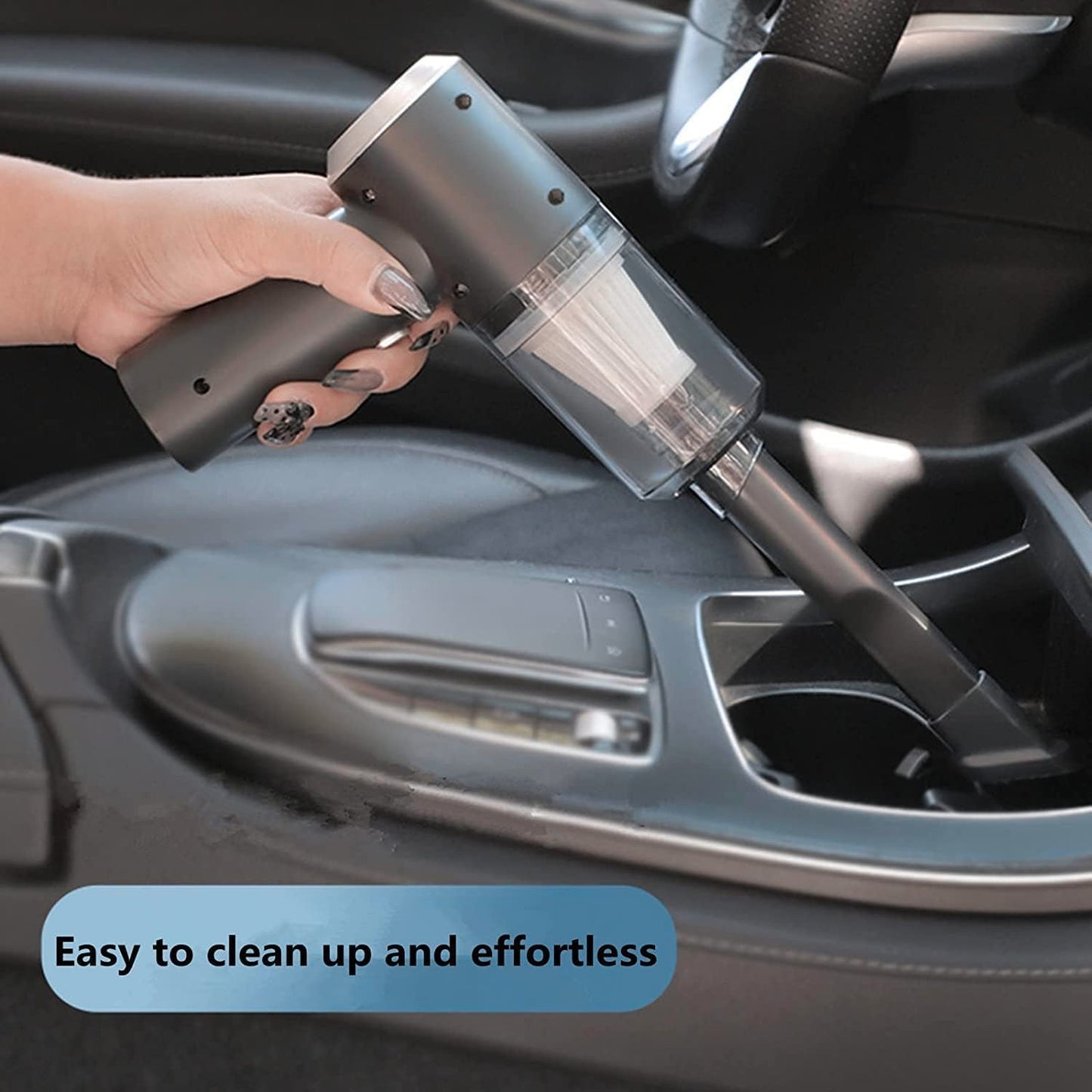 Portable Vacuum Cleaner For Home And Car Wireless Dust Collection 2 In 1 Car Vacuum Cleaner.